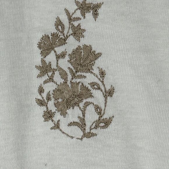 Pure Jill Embroidered Women's Large Top - Picture 2 of 9